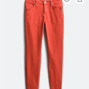 Just USA Women's Vibrant Coral Skinny Jeans